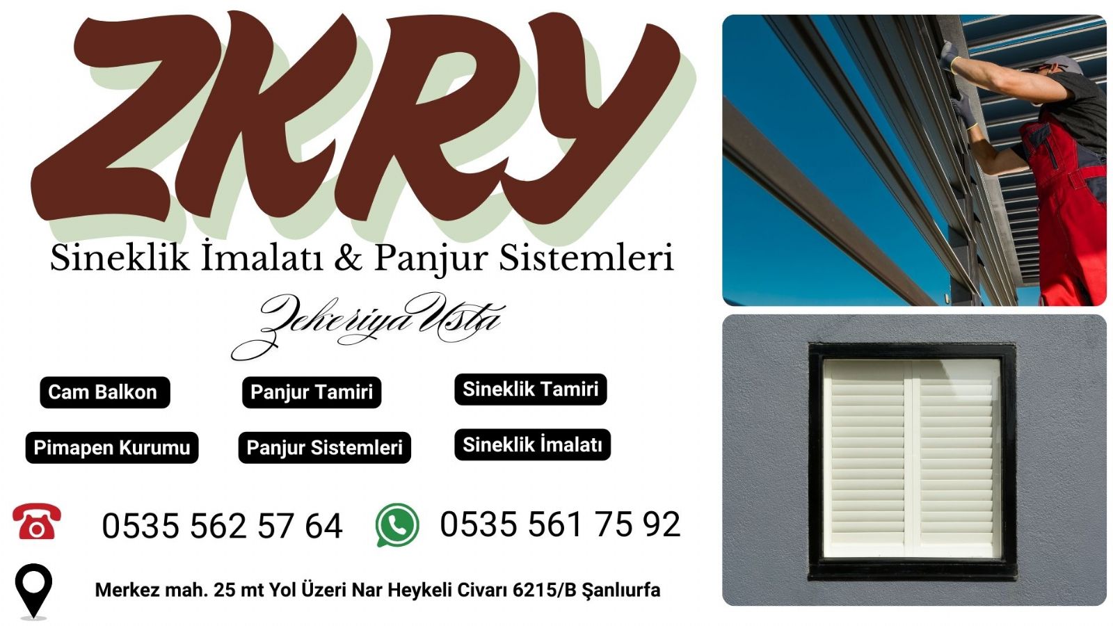 Şanlıurfa  Kepenk Tamiri